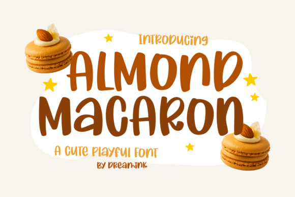 Almond Macaron: A Playful Display Font for Warm, Human-Centered Web Design