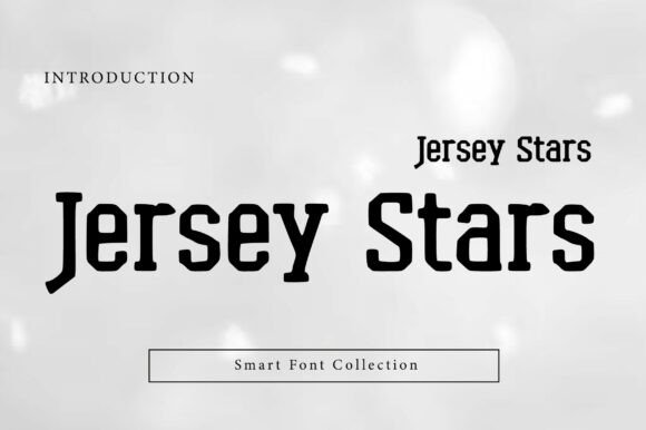 Jersey Stars: A Bold Display Font for Scroll-Stopping Marketing