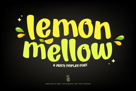 Lemon Mellow: A Sunny Display Font for Small Business Branding