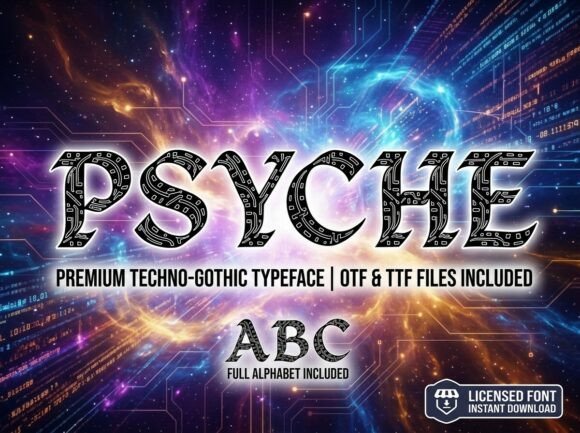 Psyche: A Display Font That Demands Attention—Wisely