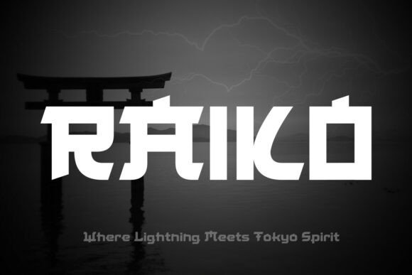 Raiko: A Bold Display Font That Commands Attention