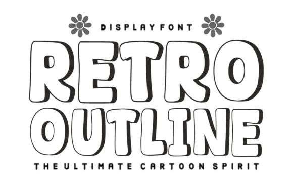 Retro Outline: A Display Font That Builds Brand Trust