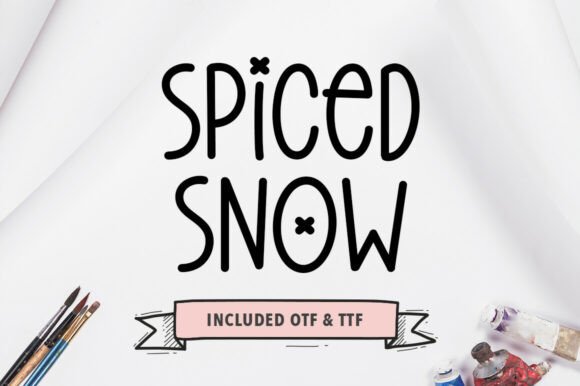 Spiced Snow: A Display Font That Makes Your Headlines Instantly Recognizable