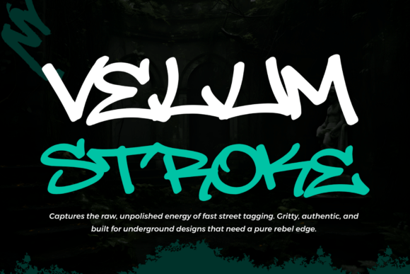 Velum Stroke: A Bold Display Font That Makes Your Brand Unforgettable