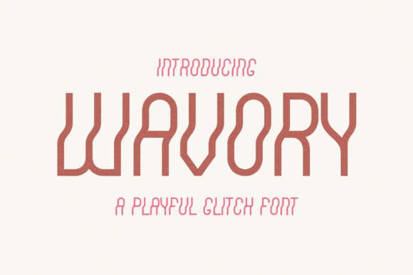 Wavory: A Display Font That Makes Your Headlines Pop