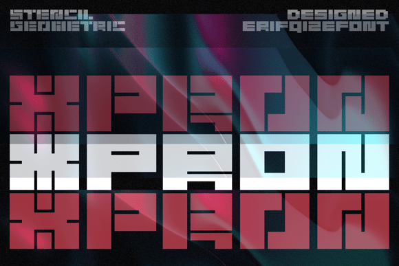 Xpron: A Bold Display Font for Digital Branding